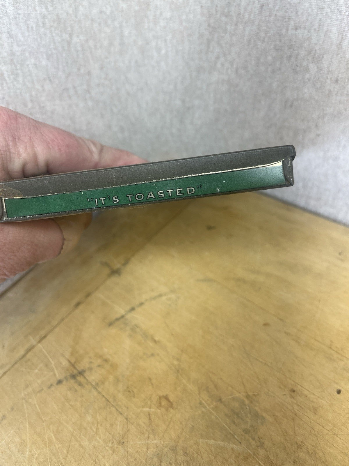 Lucky Strike EMPTY Flat Fifties Cigarette Tin