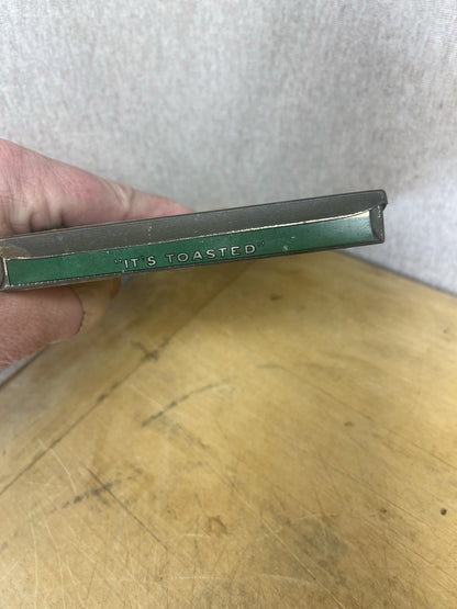 Lucky Strike EMPTY Flat Fifties Cigarette Tin