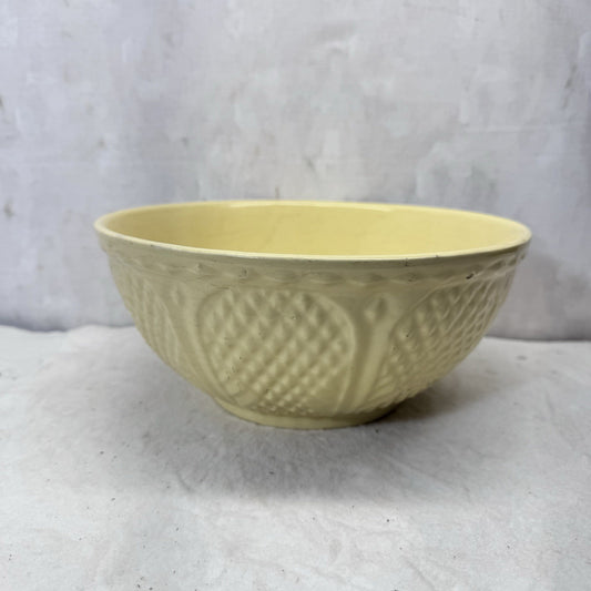 Yellow Stoneware Bowl Vintage 