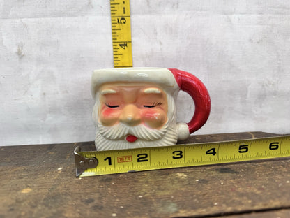 Vintage Japan Santa Mug #1097