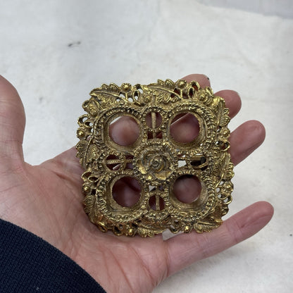 Ornate Lipstick Holder Vintage