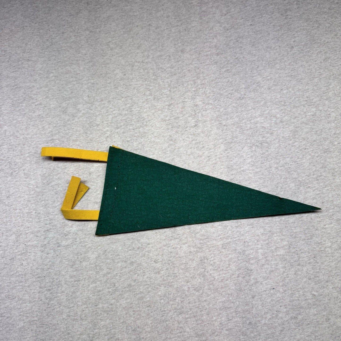 Sea Shell City Michigan Vintage Fabric Pennant Banner Flag Souvenir 