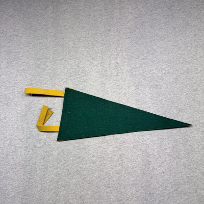 Sea Shell City Michigan Vintage Fabric Pennant Banner Flag Souvenir 