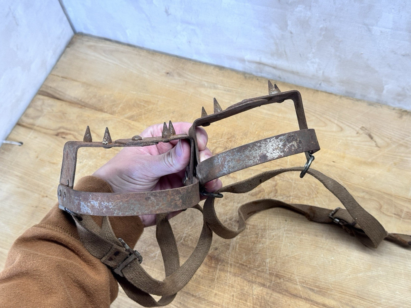 Ice Shoe Cleats Vintage Metal #S-1816
