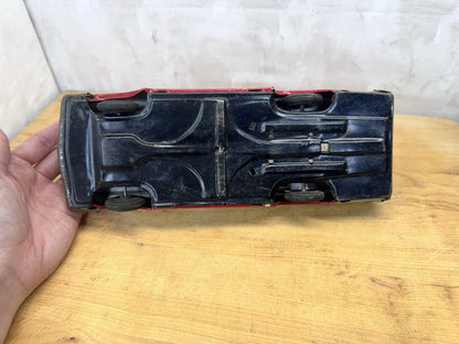 Tin Litho Rally Race Car Missing Roof #1032