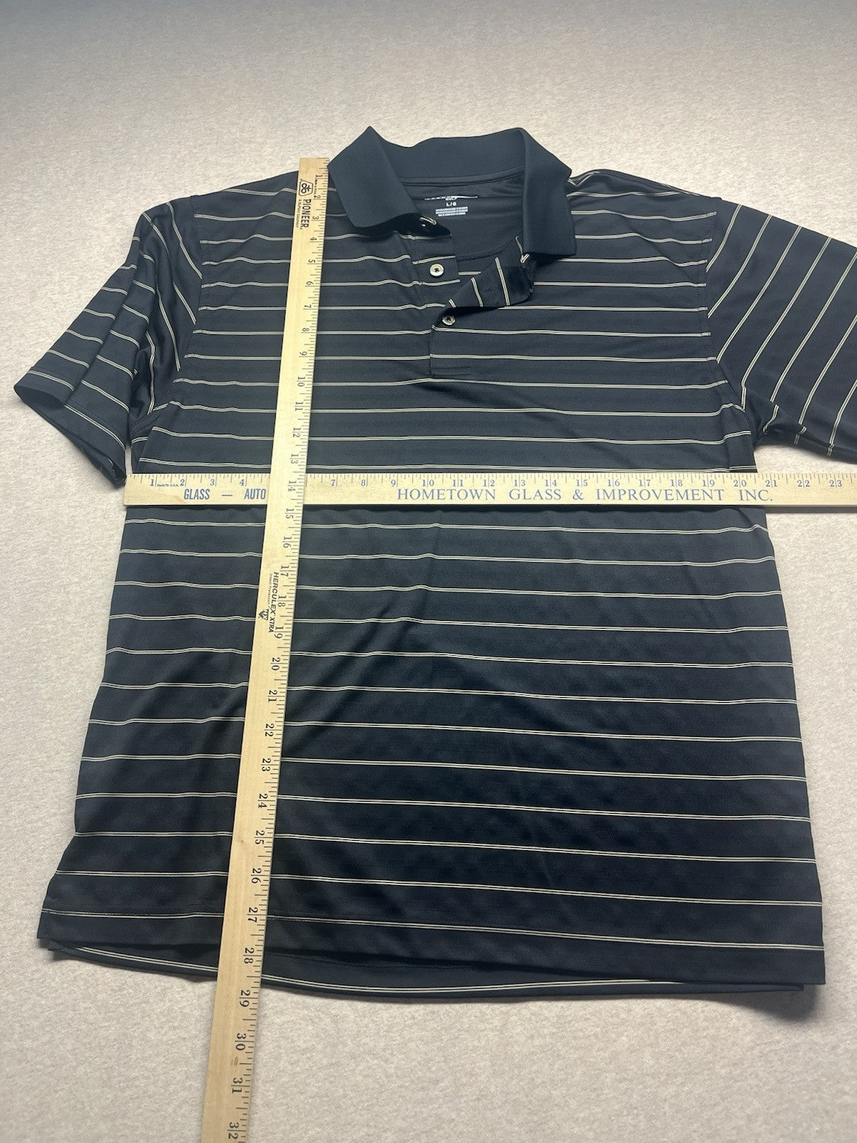 Grand Slam Men’s Black Golf Shirt XL