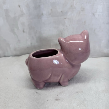 McCoy Pottery Pink Pig Planter Vintage