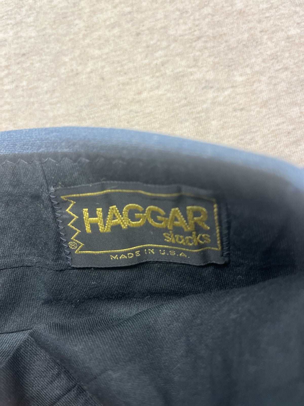 1970s, 80s Men’s Haager Bluish Grey Pants