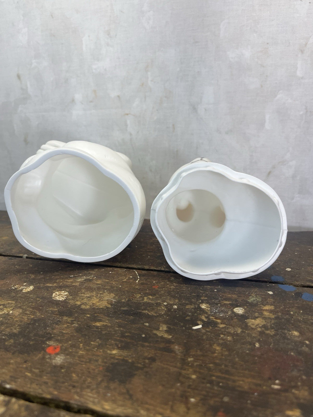 Easter Vintage Rabbit Candy Container Blow Mold