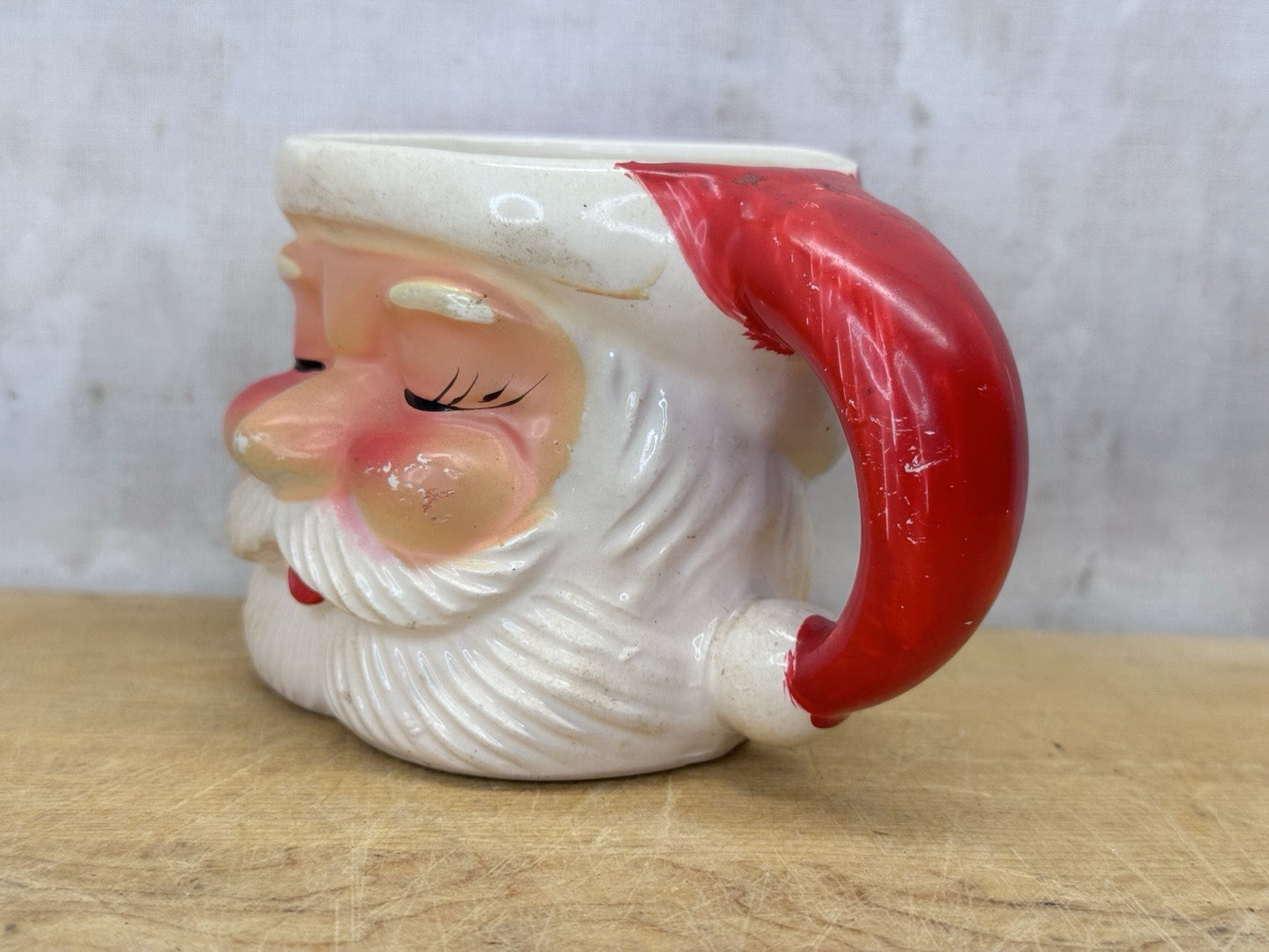 Vintage Japan Santa Mug #1097