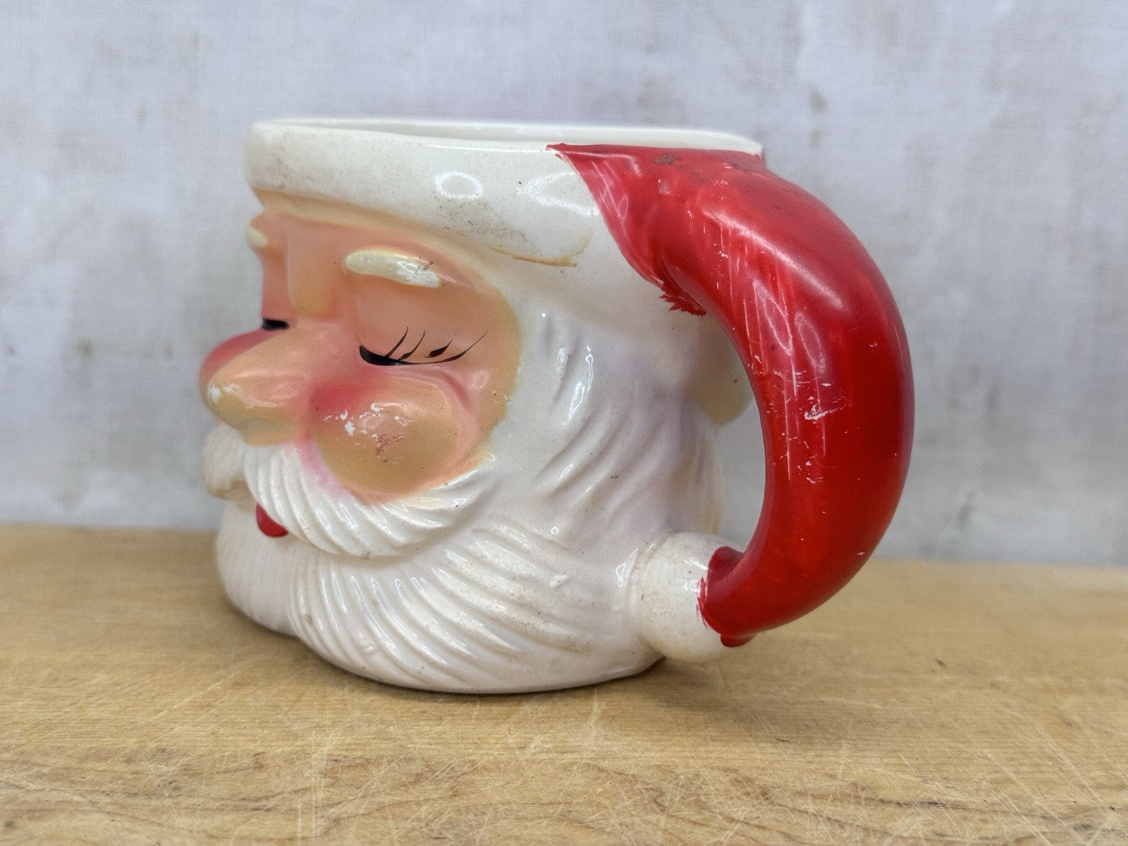 Vintage Japan Santa Mug #1097