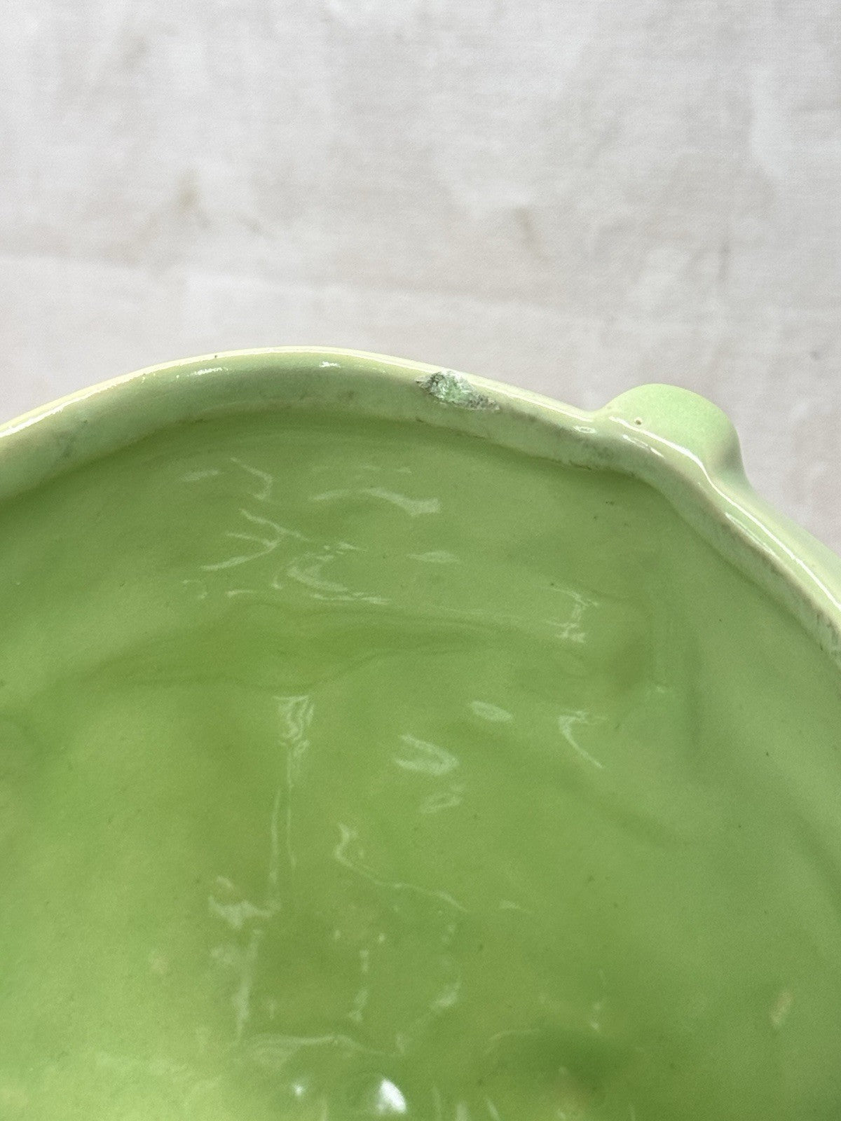 McCoy Green Planter Vtg #S-1539