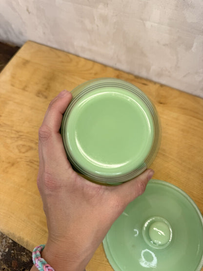 Jadeite Antique Grease Bowl #1072