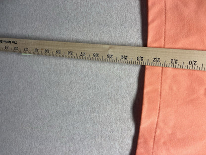 1970s Women’s Peach Knit Back Zipper S Sleeve Shirt