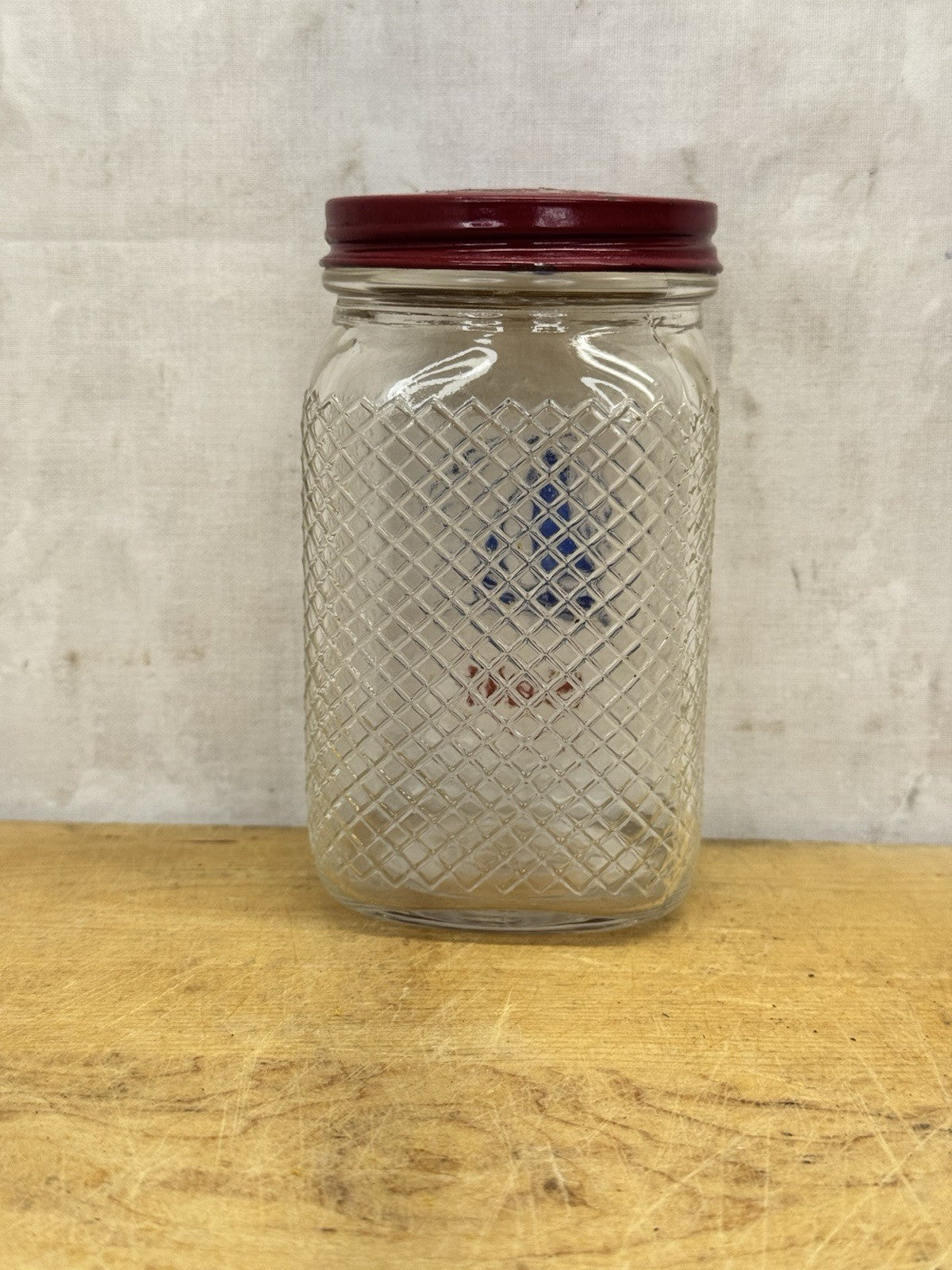 Salt Shaker Hoosier Jar Hazel Atlas Vintage #1108