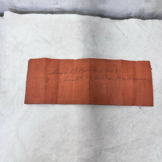 1951 Wisconsin Cloth Resident Deer Hunting Back Tag License