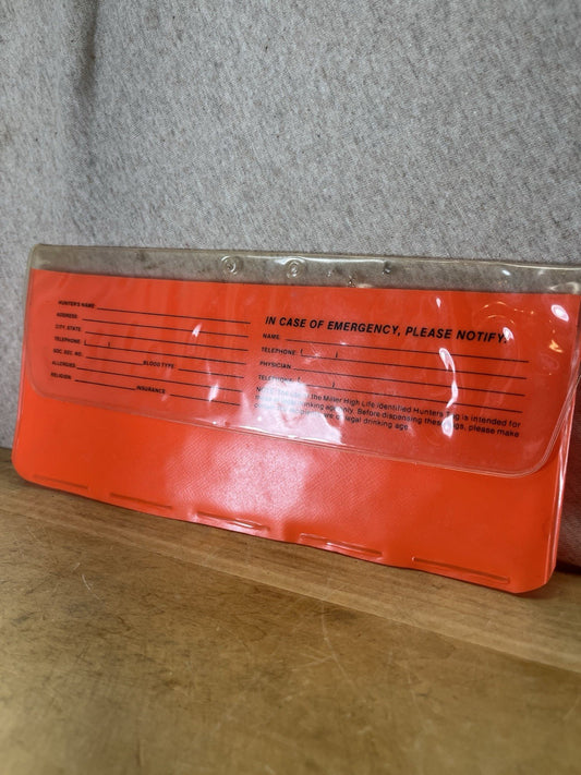 Backtag Holder Vintage