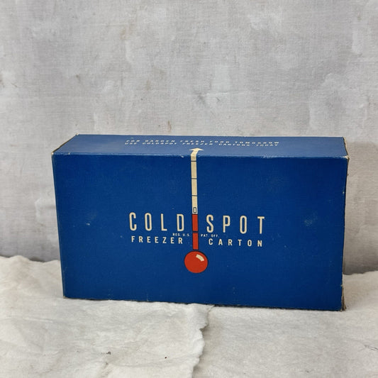 COLDSPOT Freezer Carton Vintage Box 