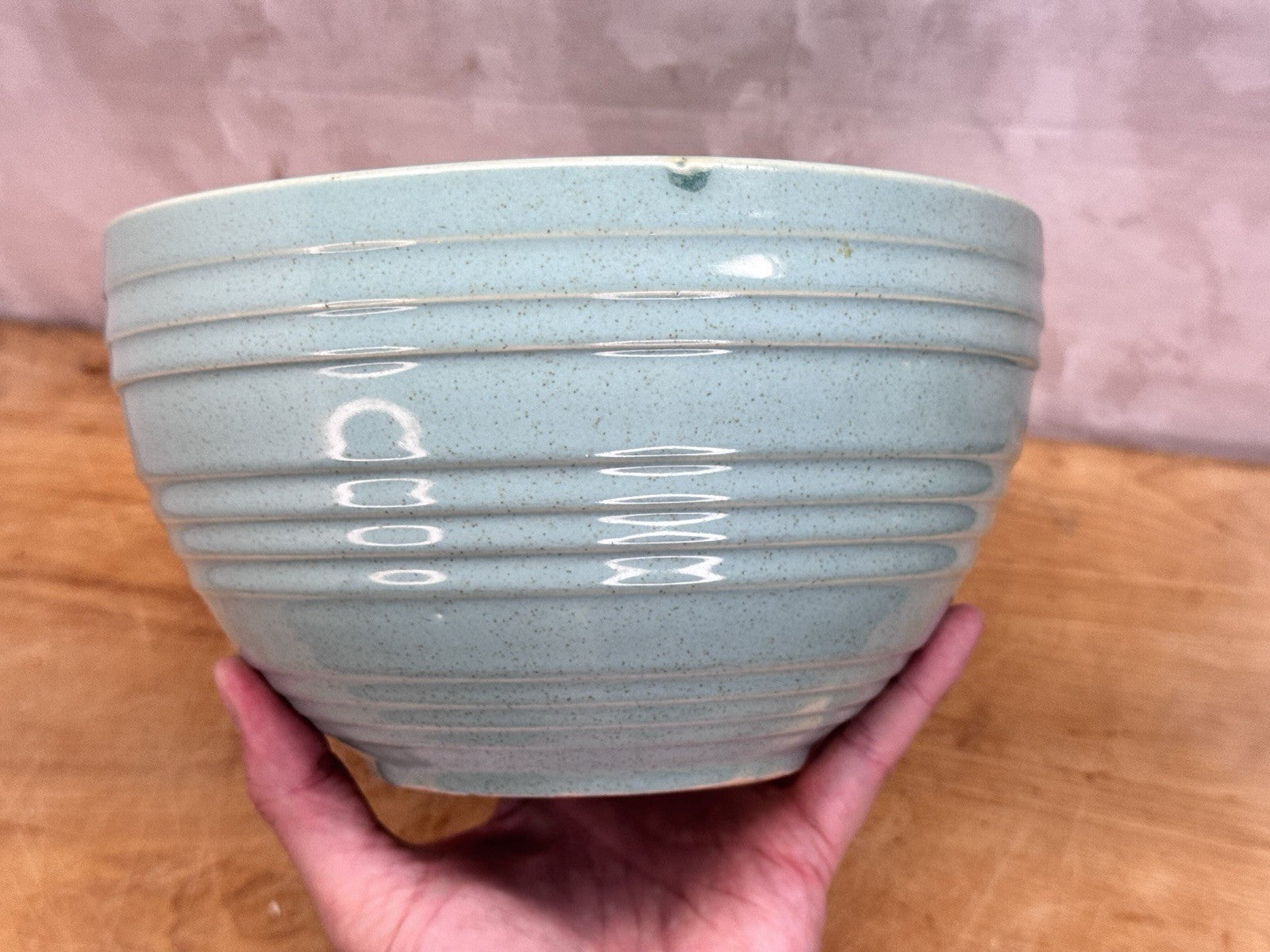 Light Blue McCoy Bowl Vintage #1203