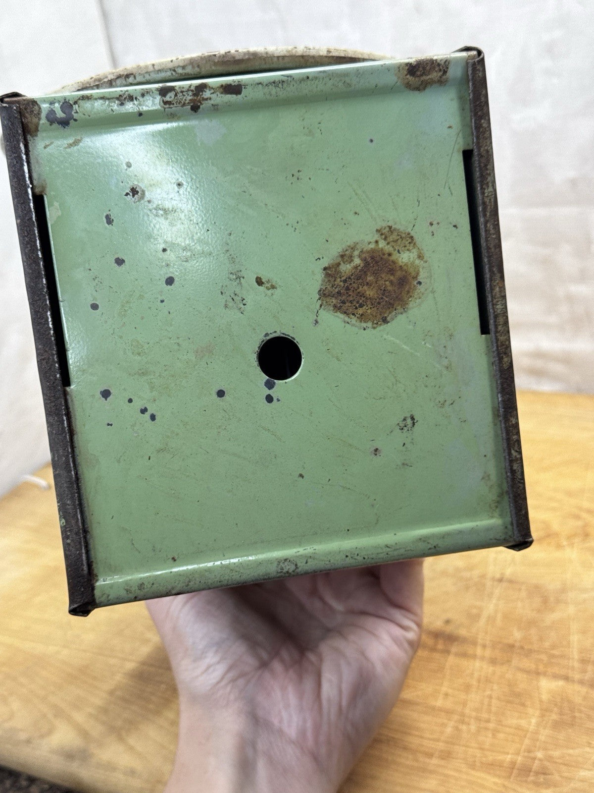 Way Rite Vintage Green Kitchen Scale #1154
