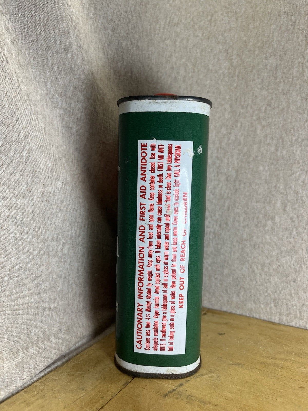 Paco Solvent Empty Vintage Tin