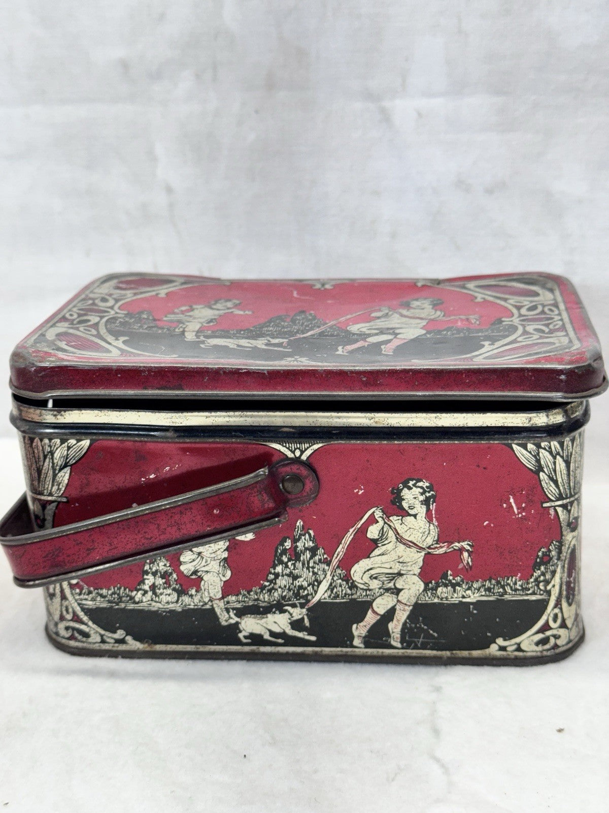 Child’s Tin Small Lunch Box Vintage