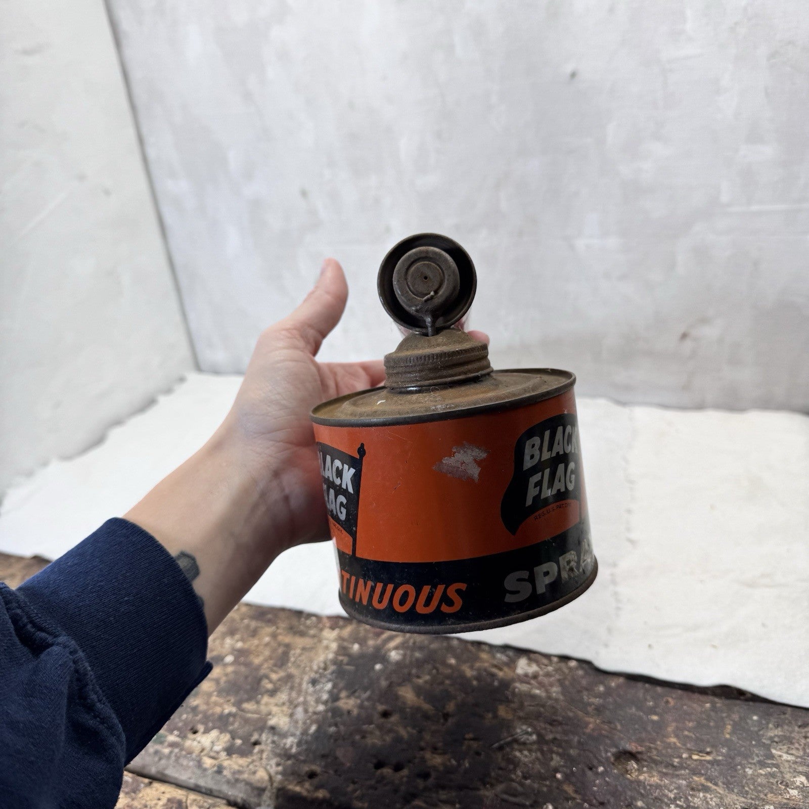 Black Flag Vintage Sprayer 