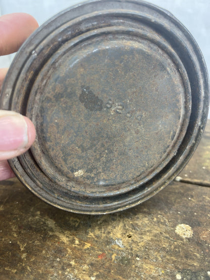 Vintage Mancave Johnson Wax Tin