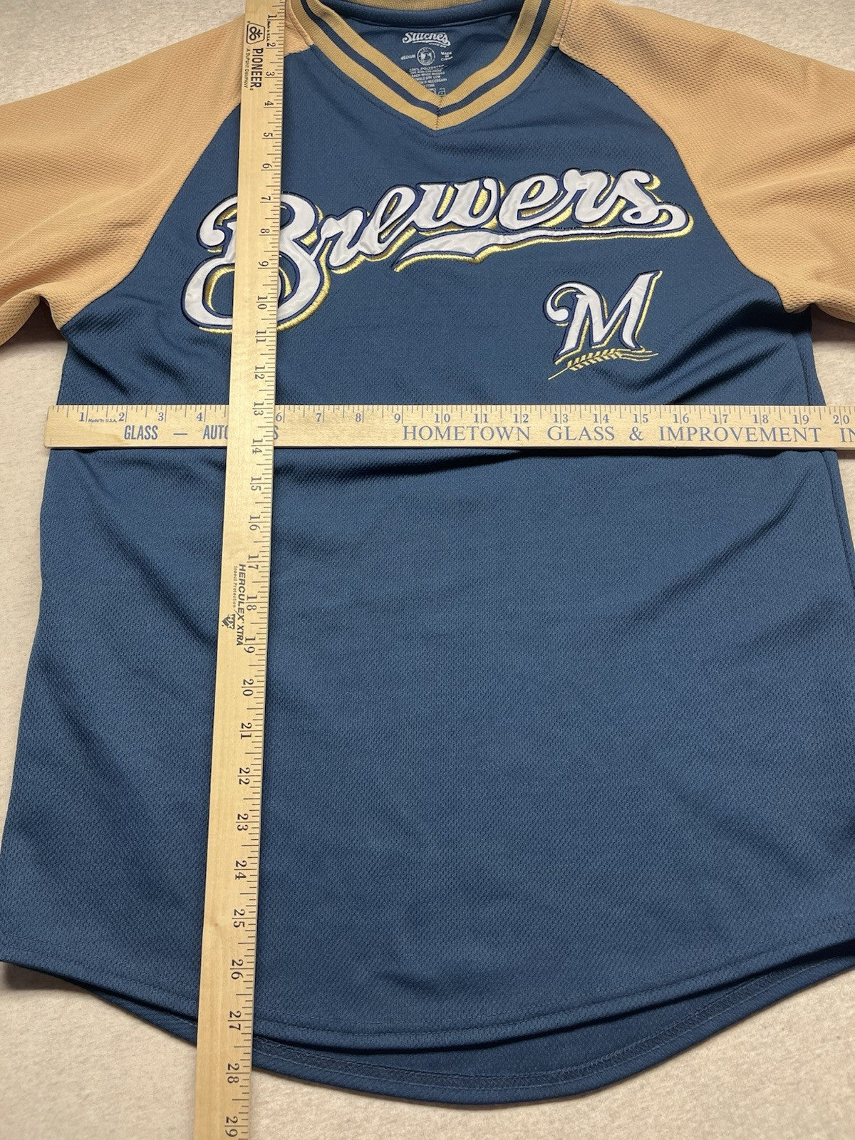 Men’s Brewers Stitches Jersey