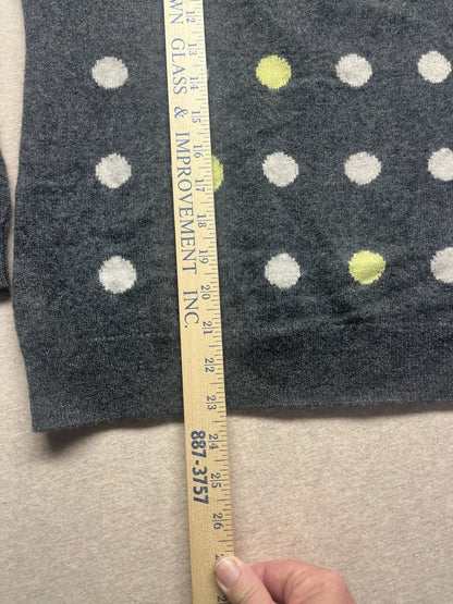 Haloger Women’s Cashmere Medium Petite Grey Sweater