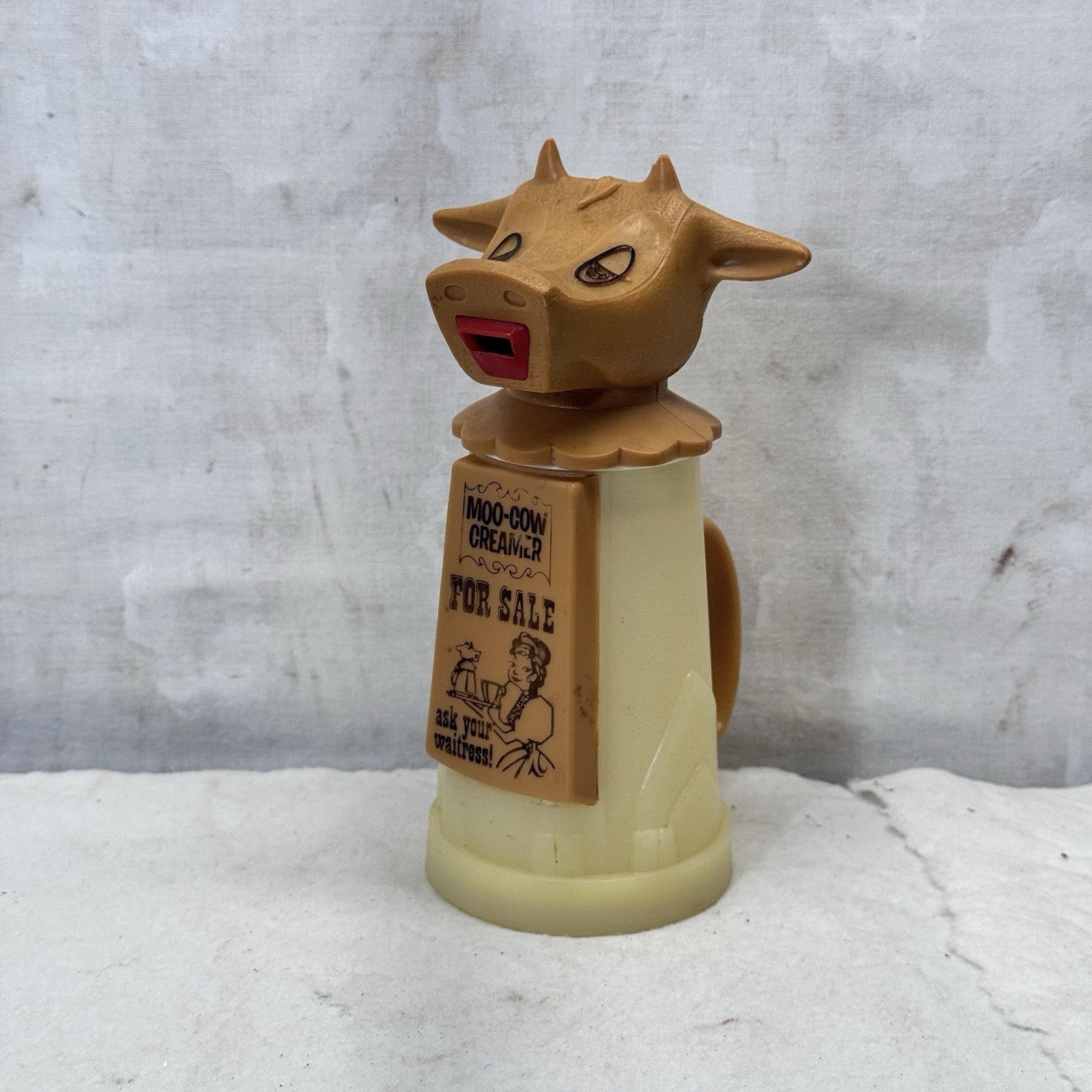 Moo-Cow Creamer Plastic Creamer Pitcher Vintage