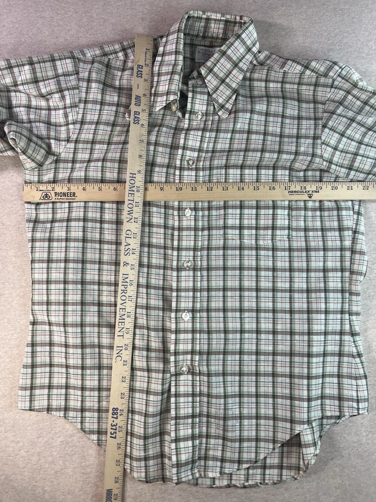 Mens Vintage Belgrade Square Shirt