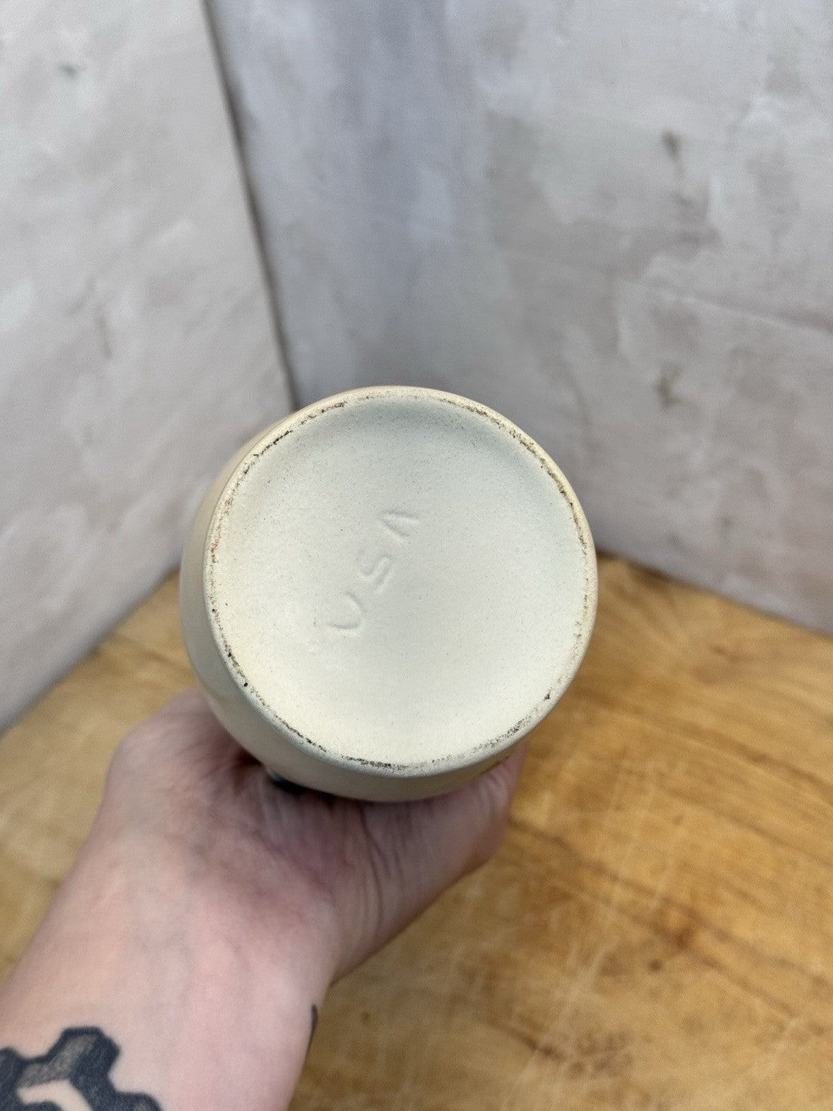 Vintage Pottery Vase Handle #1425