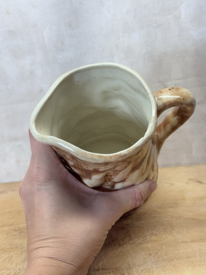 Vintage Pottery bird  Pitcher #S-1804
