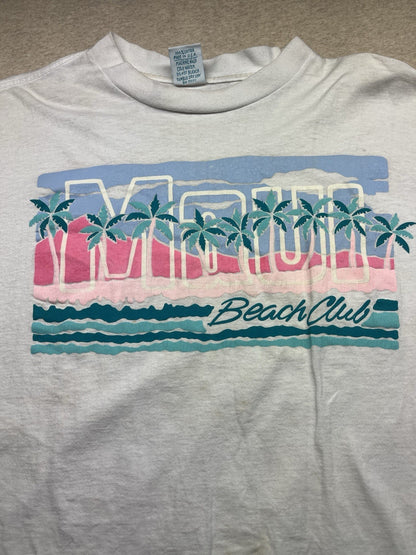 1990s Women’s Maui Knit Crop top 