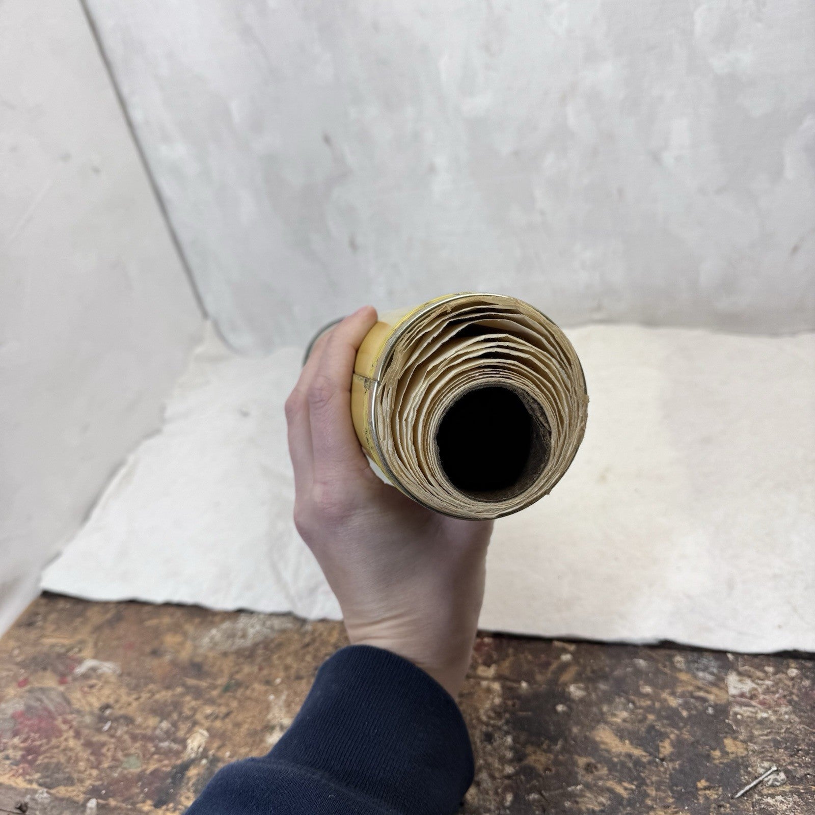 Key Wonder Dusting Paper Tin NOS Vintage