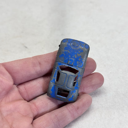 Vintage Tootsie Toy Chevrolet Blue Car