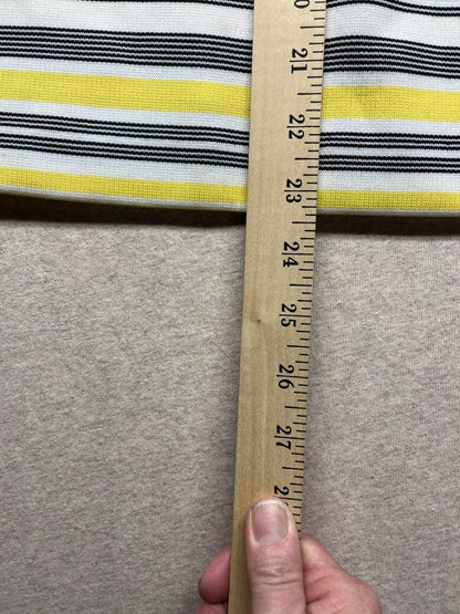 1960s Women’s Knit Striped V-Neck Sleeveless Shirt