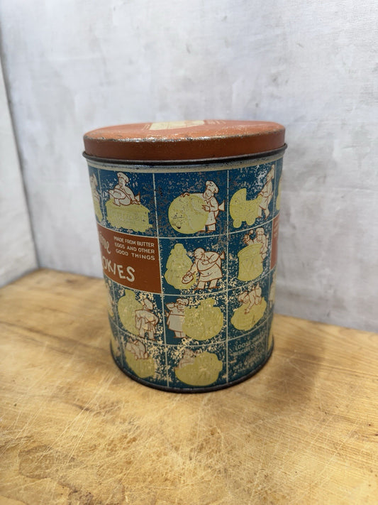 Sunshine Toy Cookies Empty Vtg Tin #1463