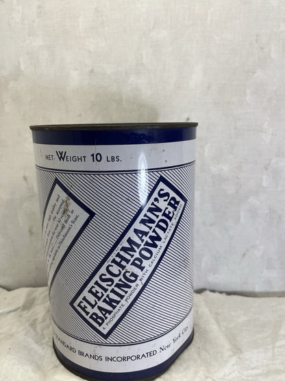 Fleishmans Baking Powder Vintage Tin