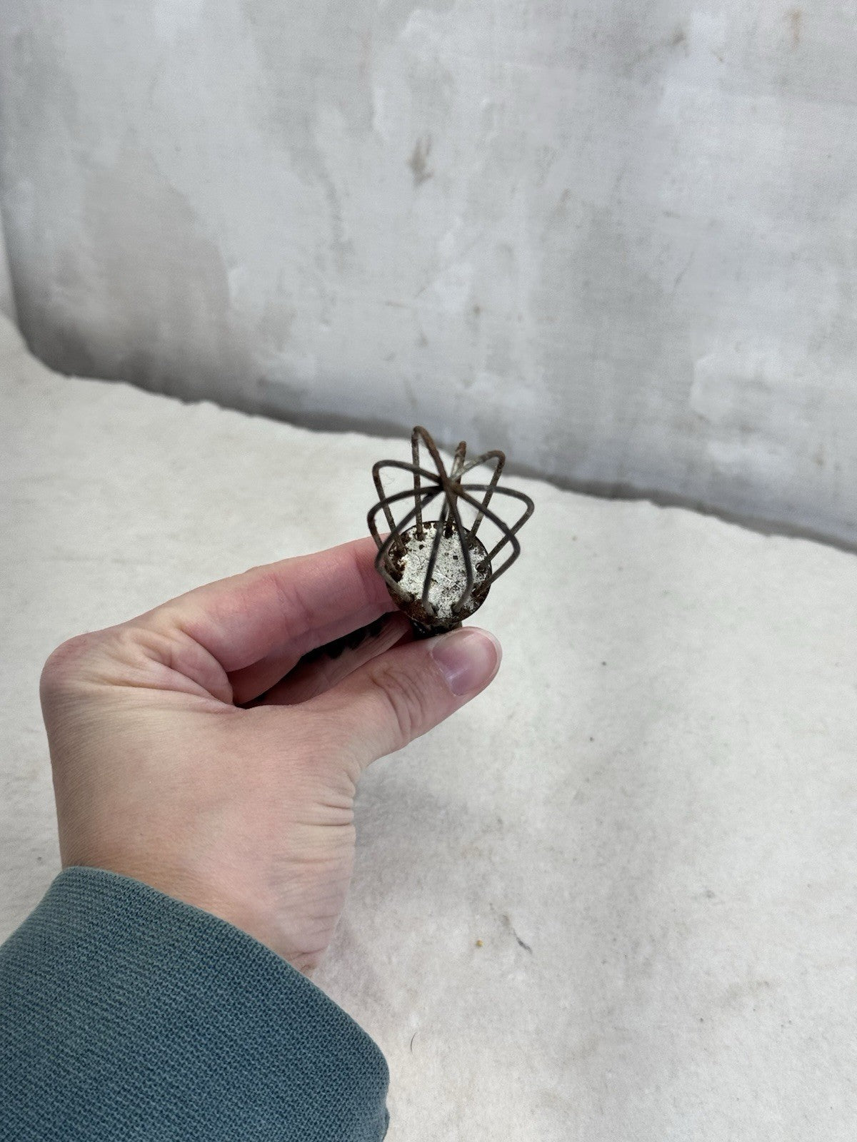 Mini Child’s Toy Kitchen Whisk Vintage Rustic