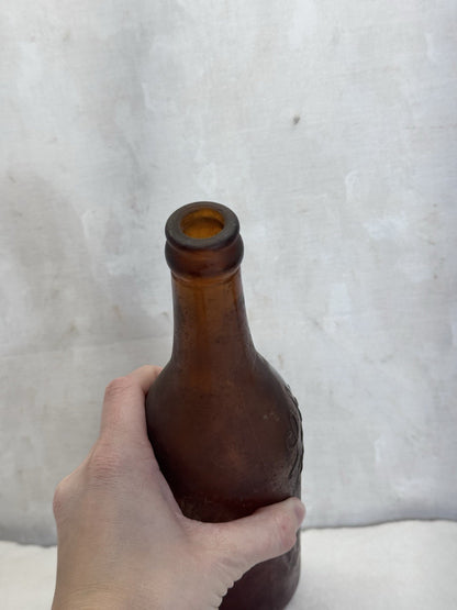 Schreier Brewery Beer Embossed Bottle Sheboygan Wisconsin