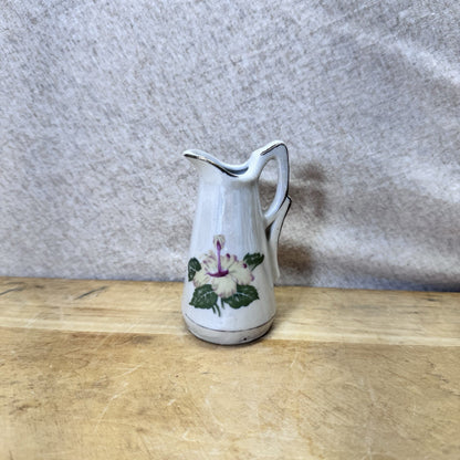 Vintage Mini Floral Vase Pitcher Japan