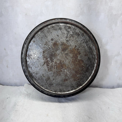 Metal Large Strainer Sifter Antique 