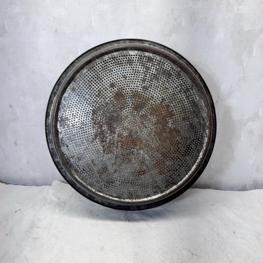 Metal Large Strainer Sifter Antique 