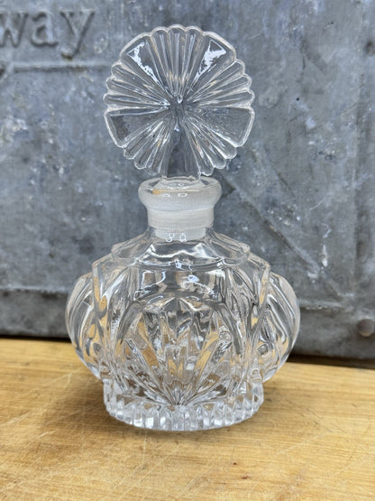 Vintage Crystal Perfume Bottle #1389