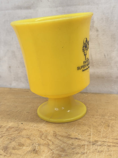 Faye’s Advertisement Cup Fairwater Wisconsin #1325
