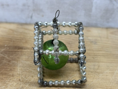 Victorian Glass Bead House Ornament #1577