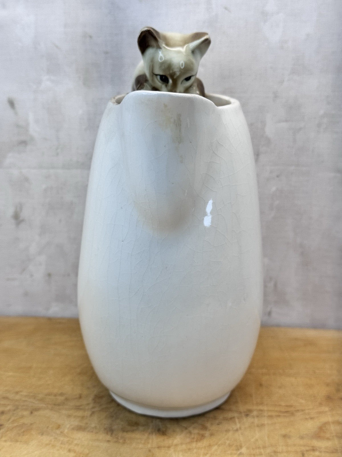 Vintage Siamese Cat Pitcher #1080