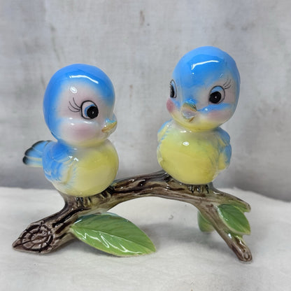 Norcrest Bluebirds On Branch Figurine Vintage